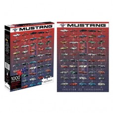 Ford Mustang Evolution 1,000-Piece Puzzle